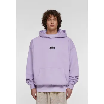 LY HOODY - BEAUTIFUL CHAOS BLACK/BEIGE - lilac L