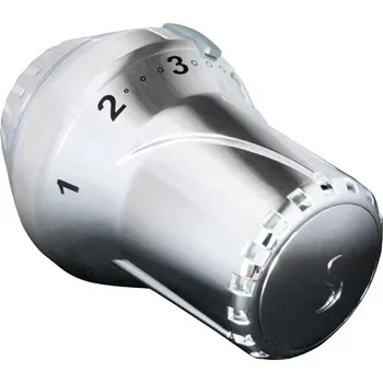 Hlavice pro radiátor Cosmo Hlavice termostatická M30x1.5 s nulovým nastavením, chrom