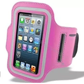 Držák mobilu na ruku růžový (Držák na telefon)