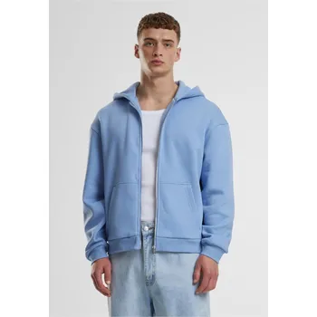 Pánská mikina Fluffy Zip Hoody - powderblue XS
