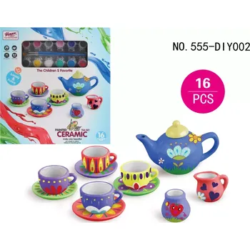 omalovánky RKToys Keramická čajová sada na malování