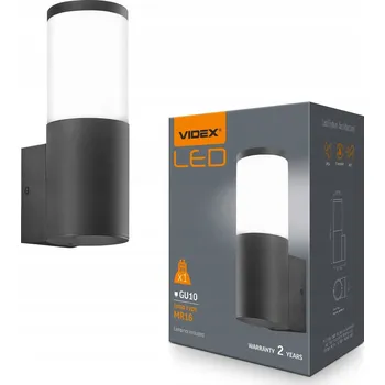 Venkovní osvětlení Venkovní nástěnné svítidlo Videx černé GU10 30 W