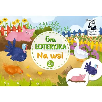 Desková hra Stolní hra pro děti Loterie Na venkově, desková hra pro děti, vzdělávací hry pro děti 8 let, rodinné stolní hry, vzdělávací hra pro děti Kapitan Nauka