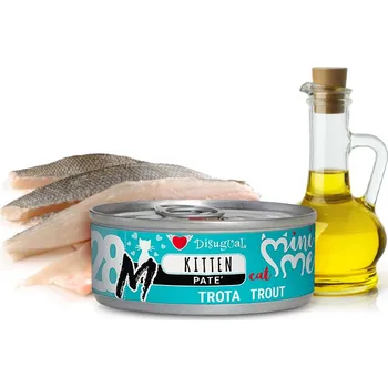 Krmivo pro kočku Disugual Krmivo mokré krmivo pro koťata MINI-ME Pstruh 85g