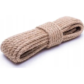 Jutový provaz přírodní stavební šňůra EKO 10mm 20m