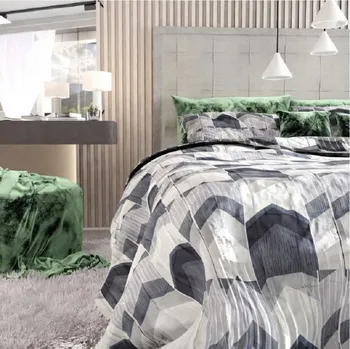 Povlečení Elegantní bavlněná sada povlečení Proužky 160x200cm