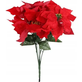 Obraz Kytice 7 sametových vánočních hvězd