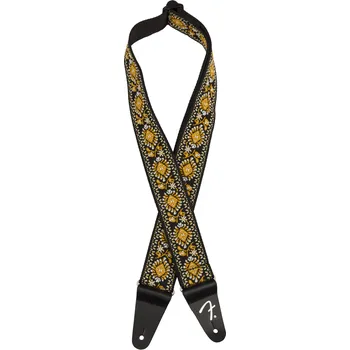 Hudební nástroj Fender Pasadena Woven Strap, Yellow Lotus, 2" + prodloužená záruka 3 roky