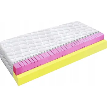 Matrace Matrace 160x200 proti celulitidě s 7zónovou HQ 24cm pěnová H2