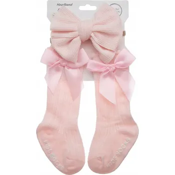 Čelenka klasický PONOŽKY A PÁSKY KOJENECKÉ barva růžová univerzální