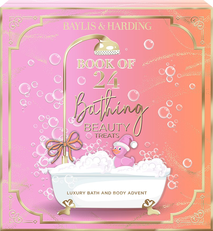 Baylis & Harding Adventní kalendář Book of 24 Bathing Beauty Treats ...