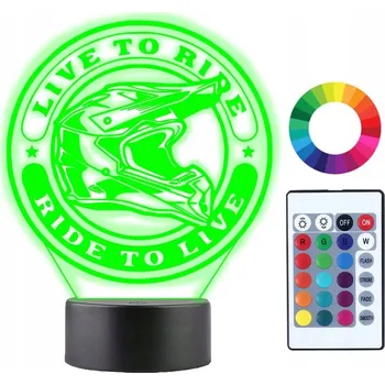 Lampička Plexido vícebarevná Noční lampa