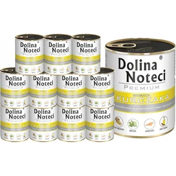 Krmivo pro psa Krmivo pro psy Dolina Noteci polomokré, bohaté na kuřecí maso 12x800 g