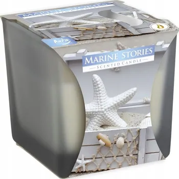 Svíčka Tradiční parafínová svíčka Mořské příběhy Aura 1 ks
