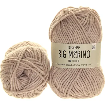 Příze Drops Big Merino 19 béžová