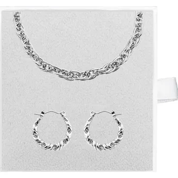 Souprava šperků franco bene Stříbrný set s detailem zkroucení | 3876