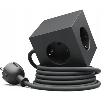 Elektrická zásuvka AVOLT černá Elektrická Zásuvka