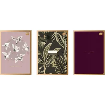 Sada různých sešitů A4 Interdruk, 60 listů