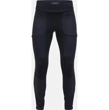 Dámské legíny LEGÍNY PEAK PERFORMANCE W VISLIGHT TRACK TIGHTS BLACK