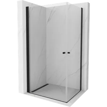 Mexen Pretoria Duo sprchová kabina otevírací 100 x 90 cm, transparentní, černá - 852-100-090-70-00-02 Sprchové kouty