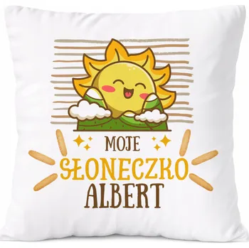 Polštář Dárek Polštář pro Lucjana, syna dítěte s potiskem