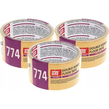 Lepicí páska Sada 3x - Oboustranná lepicí páska Scley 50mm x 5m série 774 - silná