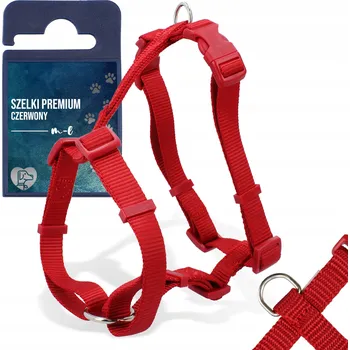 Postroj pro psa POSTROJ PRO PSA 52-75cm GUARD BEZTLAKOVÝ LEHKÝ NASTAVITELNÝ ODOLNÝ PROCHÁZKOVÝ M B9