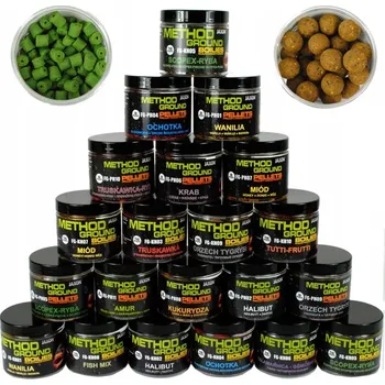 Proteinové kuličky na kapry Jaxon 2 kg ananas + háčkové pelety 10 příchutí