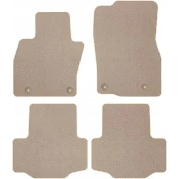 autokoberec Kobercové rohože Edecor velurové 4 ks