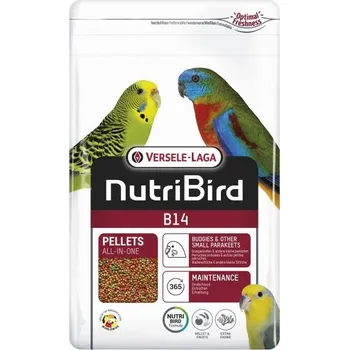 Krmivo pro ptáka Nutribird B14 800g - granule pro papoušky.