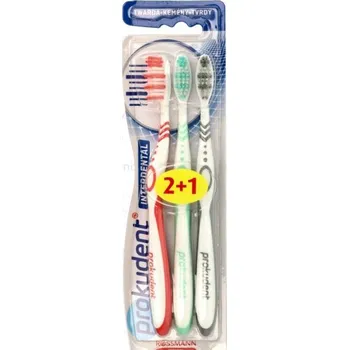 Zubní kartáček PROKUDENT Mezizubní kartáčky, TVRDÉ 3 ks