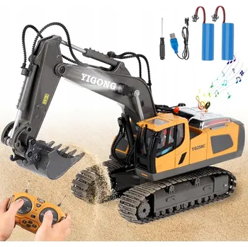 autíčko REMOTELY CONTROLLED EXCAVATOR SADA AUTOMOBILŮ HRAČKA 2AKU