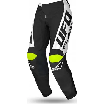 Moto bunda UFO KALHOTY HORIZON CROSS ČERNÁ BÍLÁ FLUO VEL. M