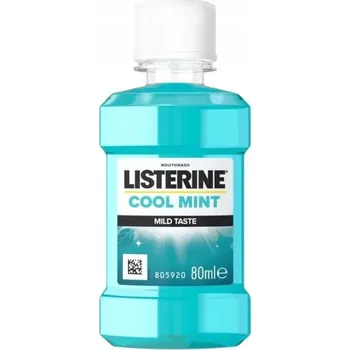 Ústní voda LISTERINE Cool Mint ústní voda Jemná chuť 80 ml