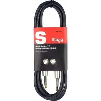 Audio kabel Instrumentální kabel Stagg SGC6DL 6 m