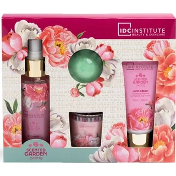Kosmetická sada Kosmetická sada jako dárek pro ženy Garden Peony IDC Institute 4 ks