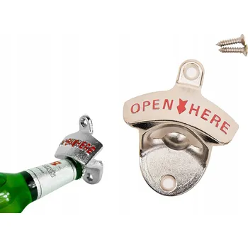 Obraz OTVÍRÁK NA ZEĎ RETRO na pivo, pro lahve, do PUBu nebo BARu