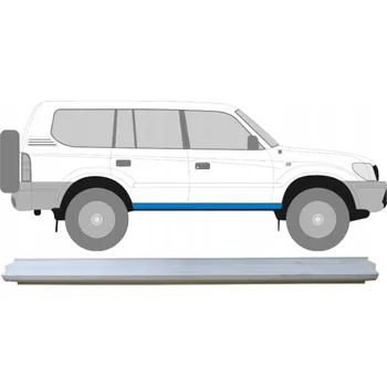 Prah karosérie Opravný plech prahu pro Toyota Land Cruiser J90 1996-2002 / Levý = Pravý