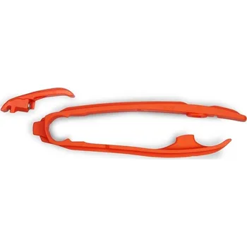 UFO Posuvník řetězu kyvné vidlice oranžový - KTM SX/SX-F KT05018#127