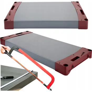 Dílenský regál Plastový skladový regál 5 x 50 x 46 cm