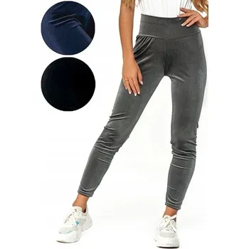 Dámské legíny VELUROVÉ LEGÍNY MORAJ DÁMSKÉ KRYCÍ BEZ VZORU HLADKÉ GRAFITOVÉ S/M