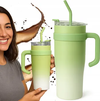 Termoska TERMOHRNEK TERMOSKA S BRČKEM A VZDUCHOTĚSNÝM DRŽÁKEM NA ČAJOVOU KÁVU 1200 ML