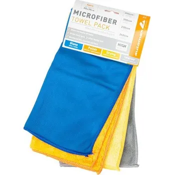 Utěrka 8112 Čistící utěrky Microfiber sada 4ks Mix