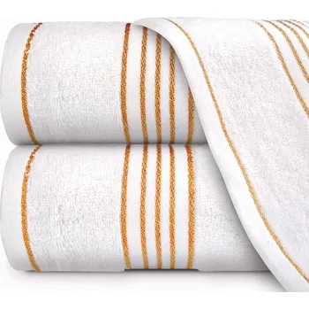 Ručník BAVLNĚNÝ RUČNÍK TIWANO 50X90 CM BÍLÁ