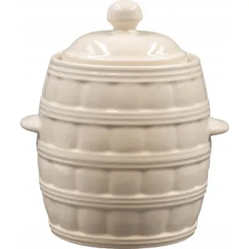 Kameninový sud k nakládání zelí a okurek s víkem 5 l HERMETICKÝ