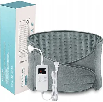 Vyhřívací podložka elektrická šedá 120x30 cm s regulací teploty