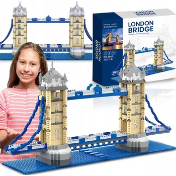 ostatní stavebnice Sada STAVEBNICE Londýnský BRIDGE , 1310 dílků, XL