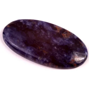 Přírodní kámen Kabošon Sodalit č.6643 (41x21x5mm)