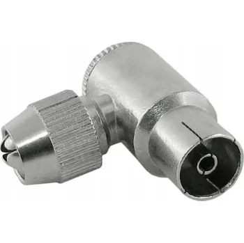 Elektrická zásuvka Anténní zásuvka TV Begli úhlová