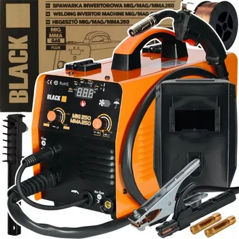 Svářečka Svářečka MIG/MAG, MMA, TIG Black 0-250 A 230 V